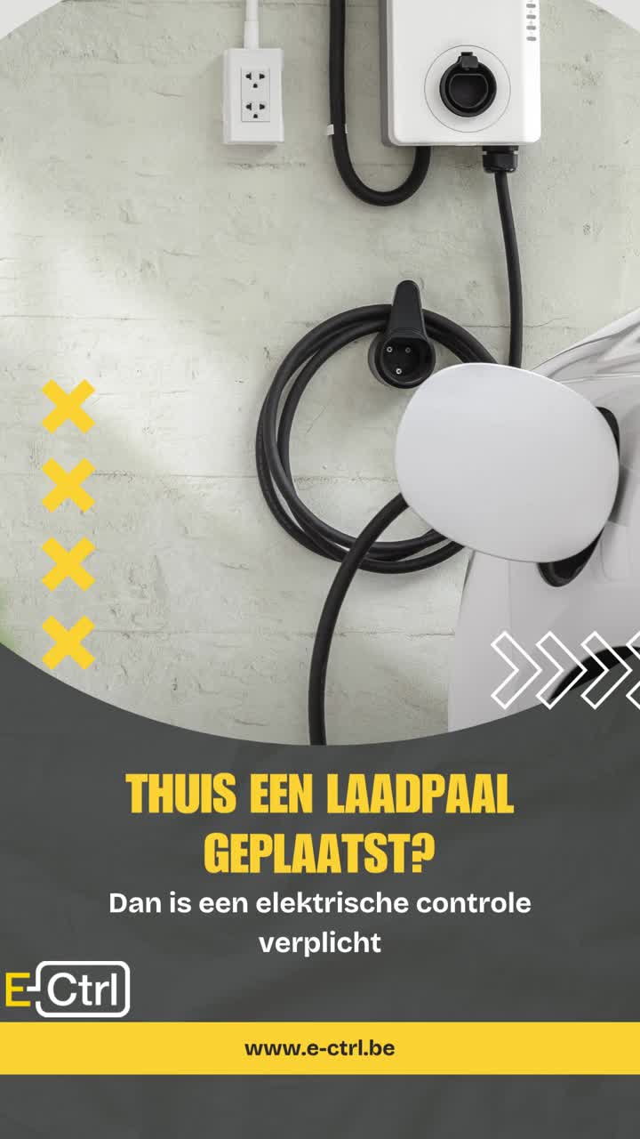 Een laadpaal geplaatst? Eerst laten controleren.